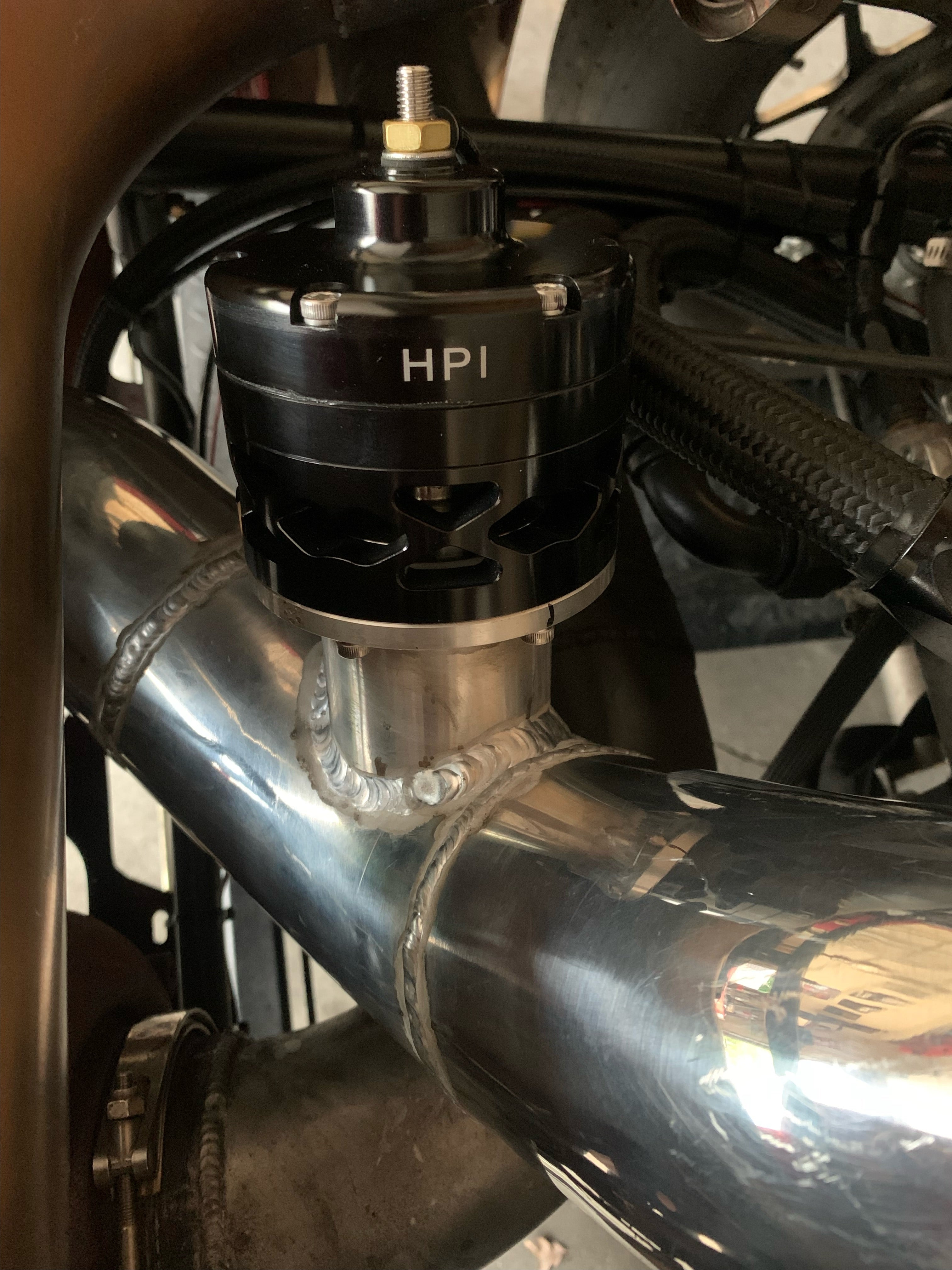 HPI 40MM Open Style Race BOV Blow Off Valve – Billet Aluminum | HPI