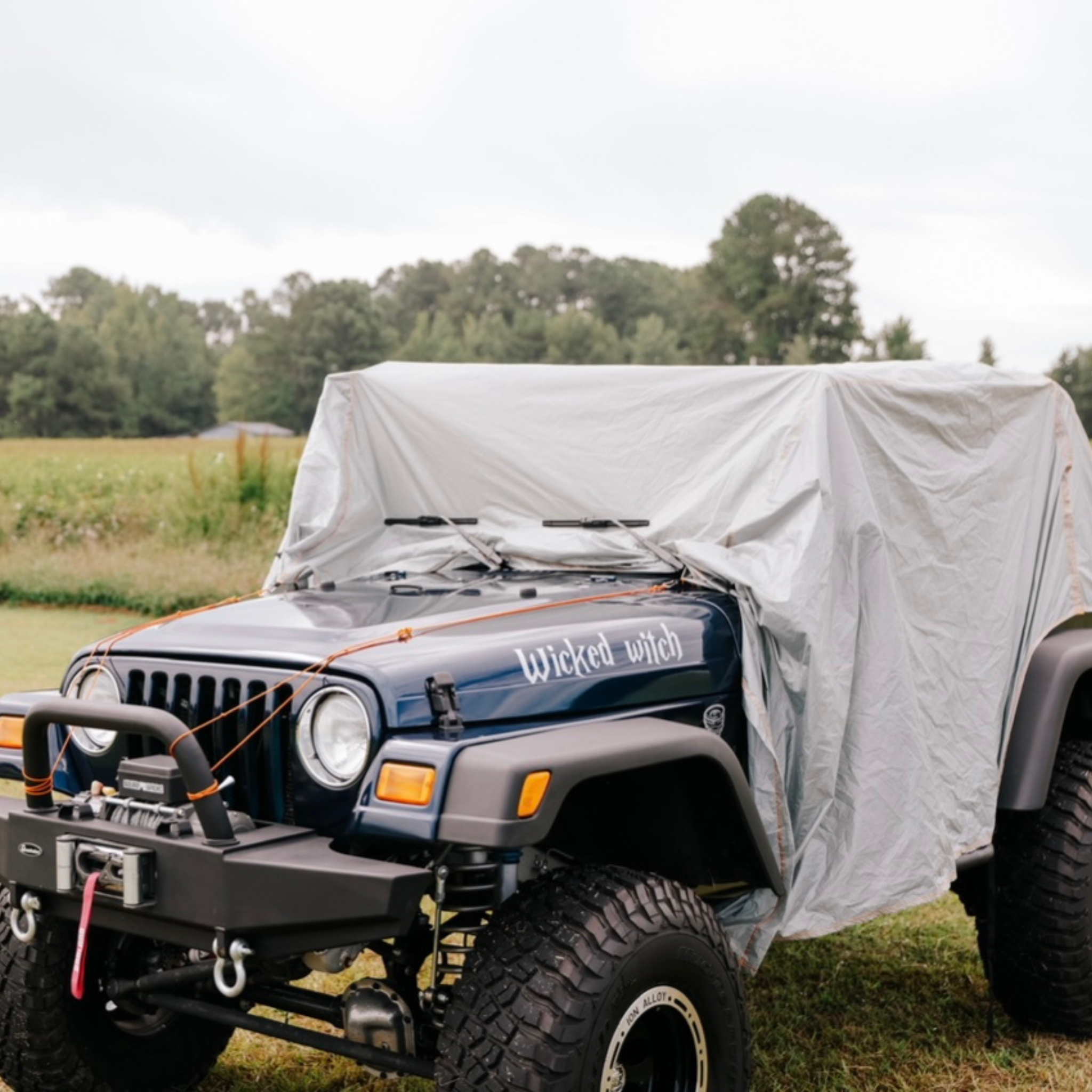 2-in-1 Jeep Wrangler TJ Trail Cover + Sun Shade