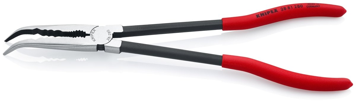Knipex Extra Long Reach Needle Nose 45° Angled Pliers 11" 28 81 280