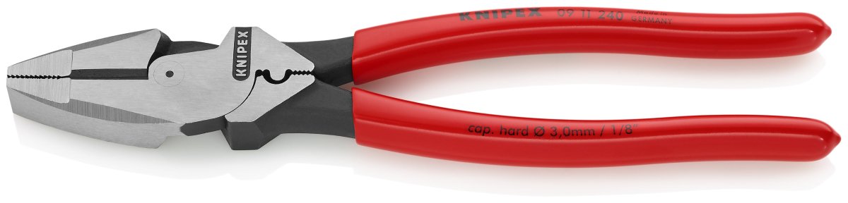 Knipex High Leverage Lineman's Pliers 9.5" 09 11 240