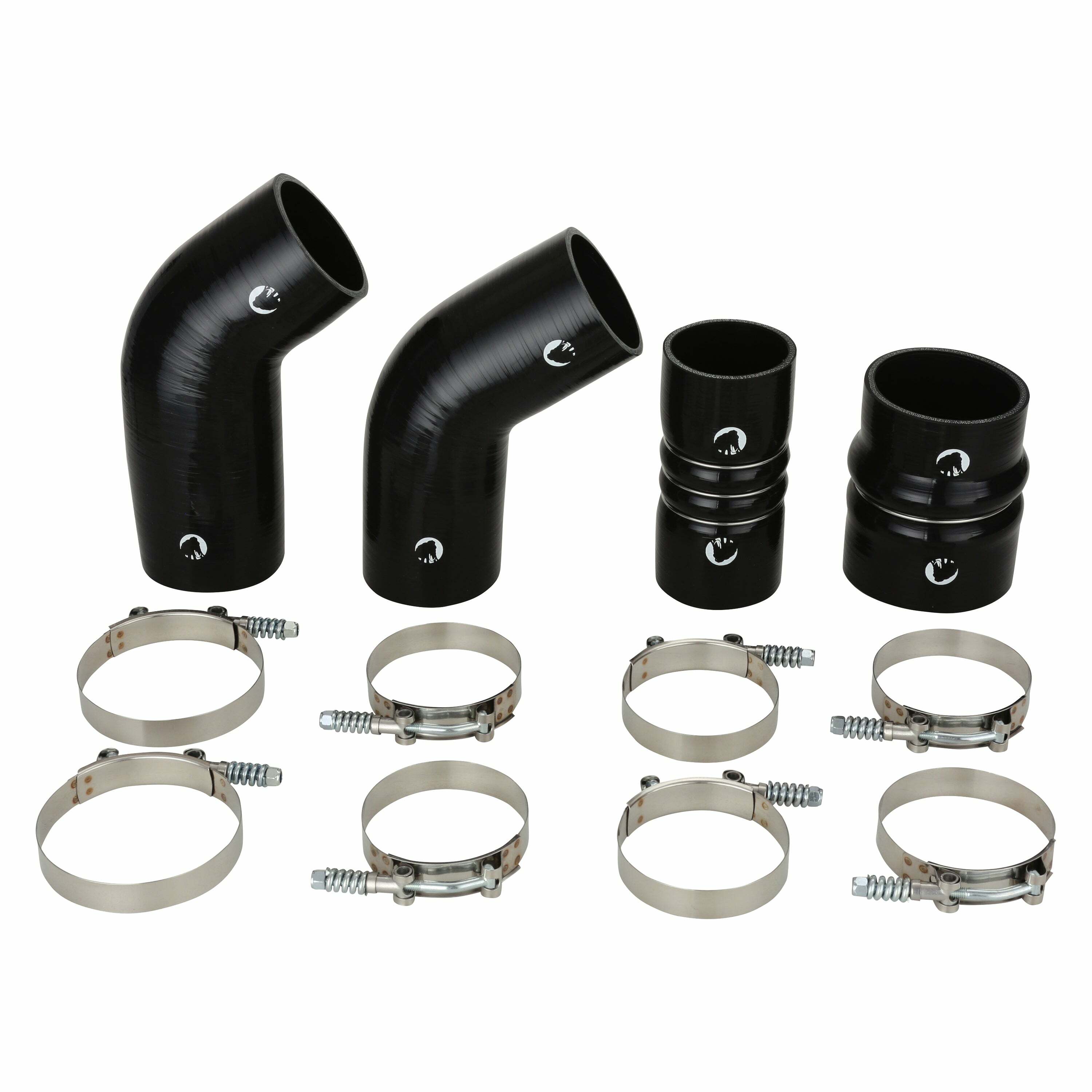 Heavy Duty Silicone Intercooler Boot Kit For 19-25 Dodge Ram Cummins 6.7L Diesel