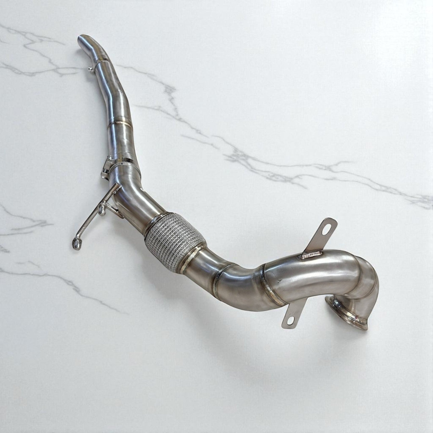 AWD Audi 8V S3 A3 Race Downpipe - 2.0T (Premium Catless & Catted) | Palenon Performance