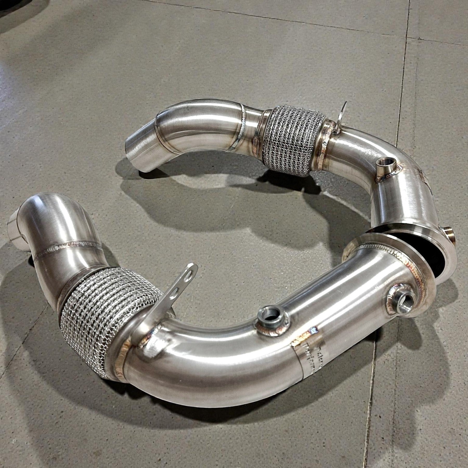 Race Downpipe For BMW F10 M5 and F12, F06, F13 M6 including Competition (S63 Engine) | Palenon Performance