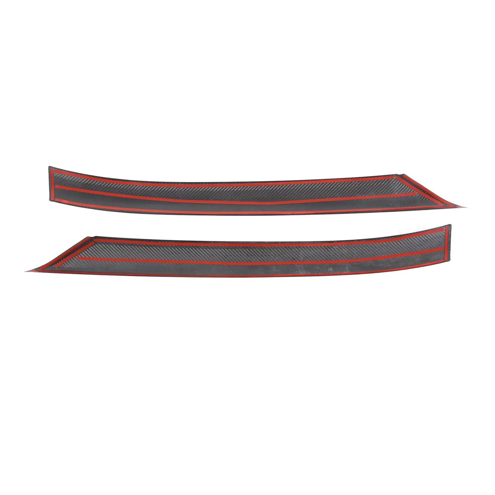 Dry Carbon Fiber A‑Pillar Cover Trim for Chevrolet Corvette C8