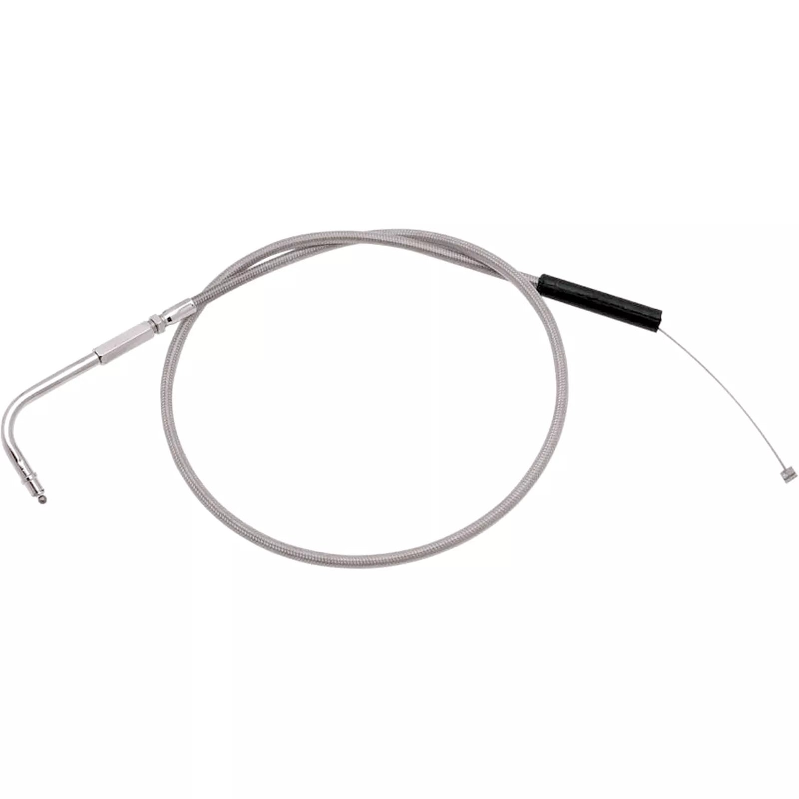 Barnett Performance Products Clear Coat Idle Cable (+4in.) for Harley Davidson 2004-06 Touring/Bagge - One Size