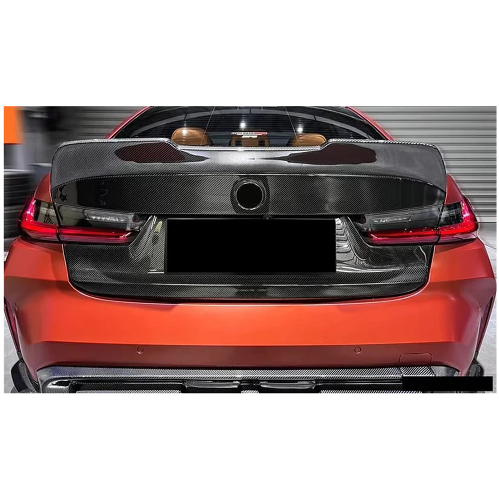 M Style Carbon Fiber Trunk for BMW G80 M3 G20 3 Series