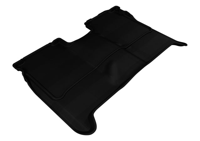 U Ace L1NS06321509 3D Maxpider Second Row Custom Fit Kagu Black Floor Mat for 20042015 Crew Cab Nissan TI Models