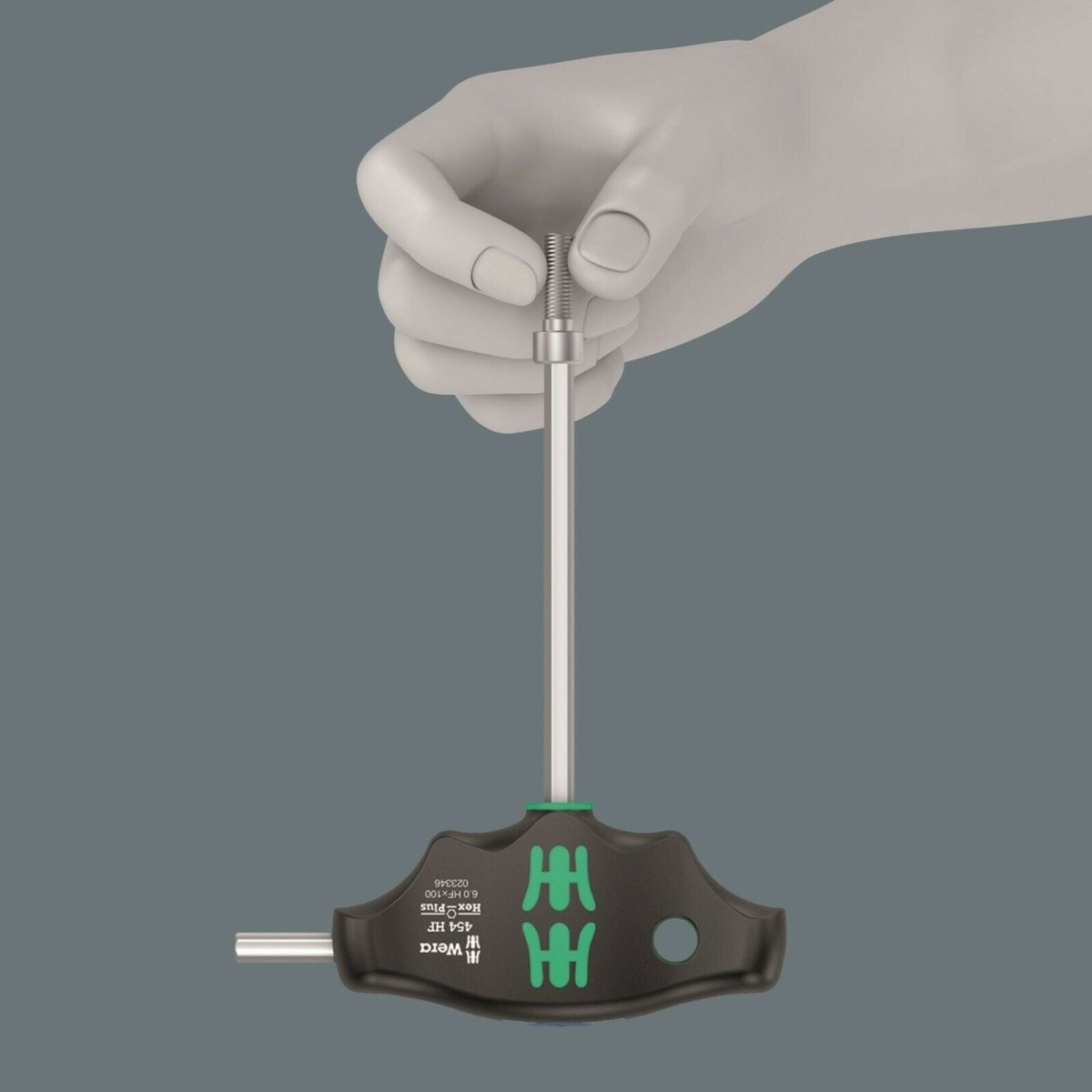Wera 454/7 HF Set 2 Hex-Plus T-Handle Screwdriver Set 7 Piece Metric 05023453001