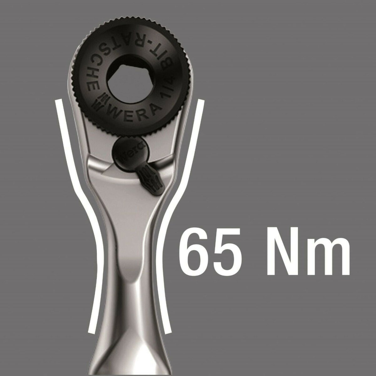 Wera 8001 A Zyklop Mini 1 Bit Ratchet Socket Wrench 1/4" Drive 05073230001