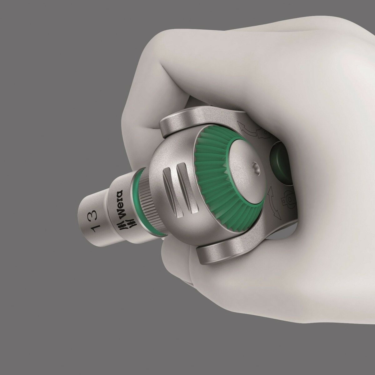 Wera 8100 SB 9 Zyklop Speed Ratchet Set 3/8" Drive SAE 28 Piece 05004049001