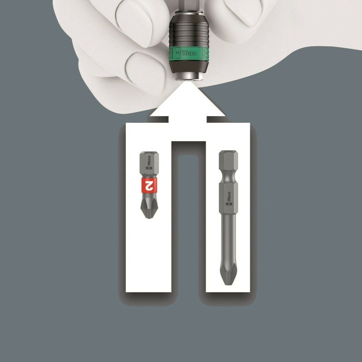 Wera 826 T Kraftform Kompakt Turbo 1 Screwdriver 05057480001