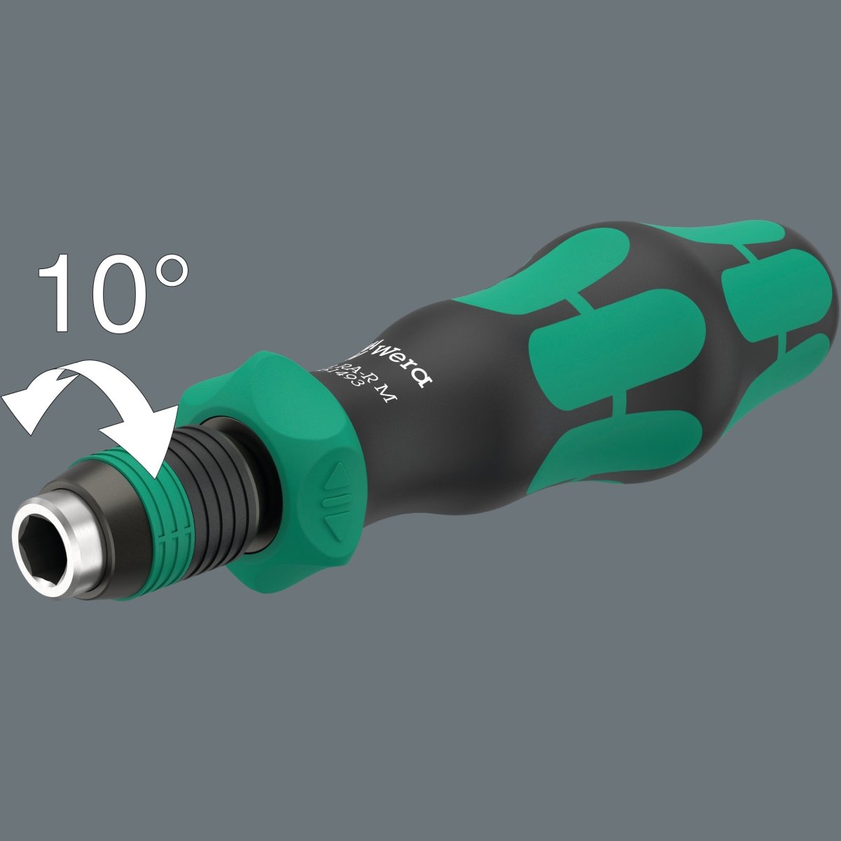 Wera 838 RA-R M Bitholding Ratcheting Screwdriver 1/4" 05051493001