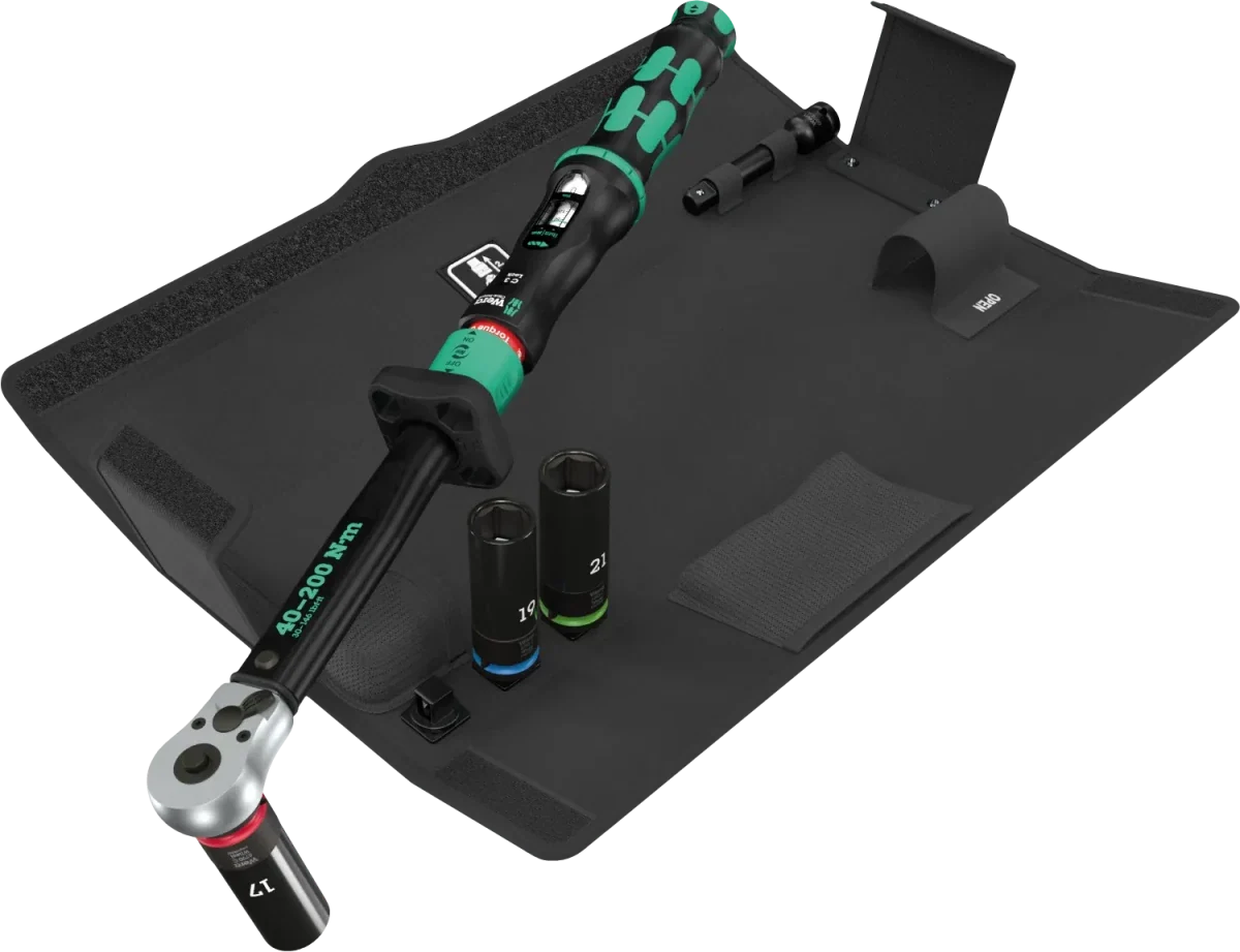 Wera Click-Torque Lock C 3 Car Wheel Change Set 1