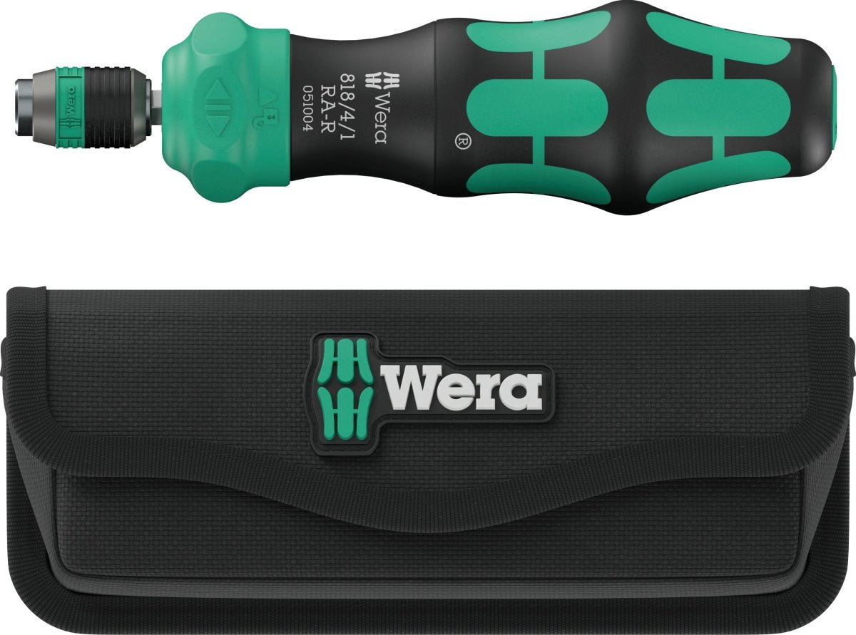 Wera Kraftform Kompakt 25 RA-R Ratcheting Screwdriver Set With Pouch 05051515001
