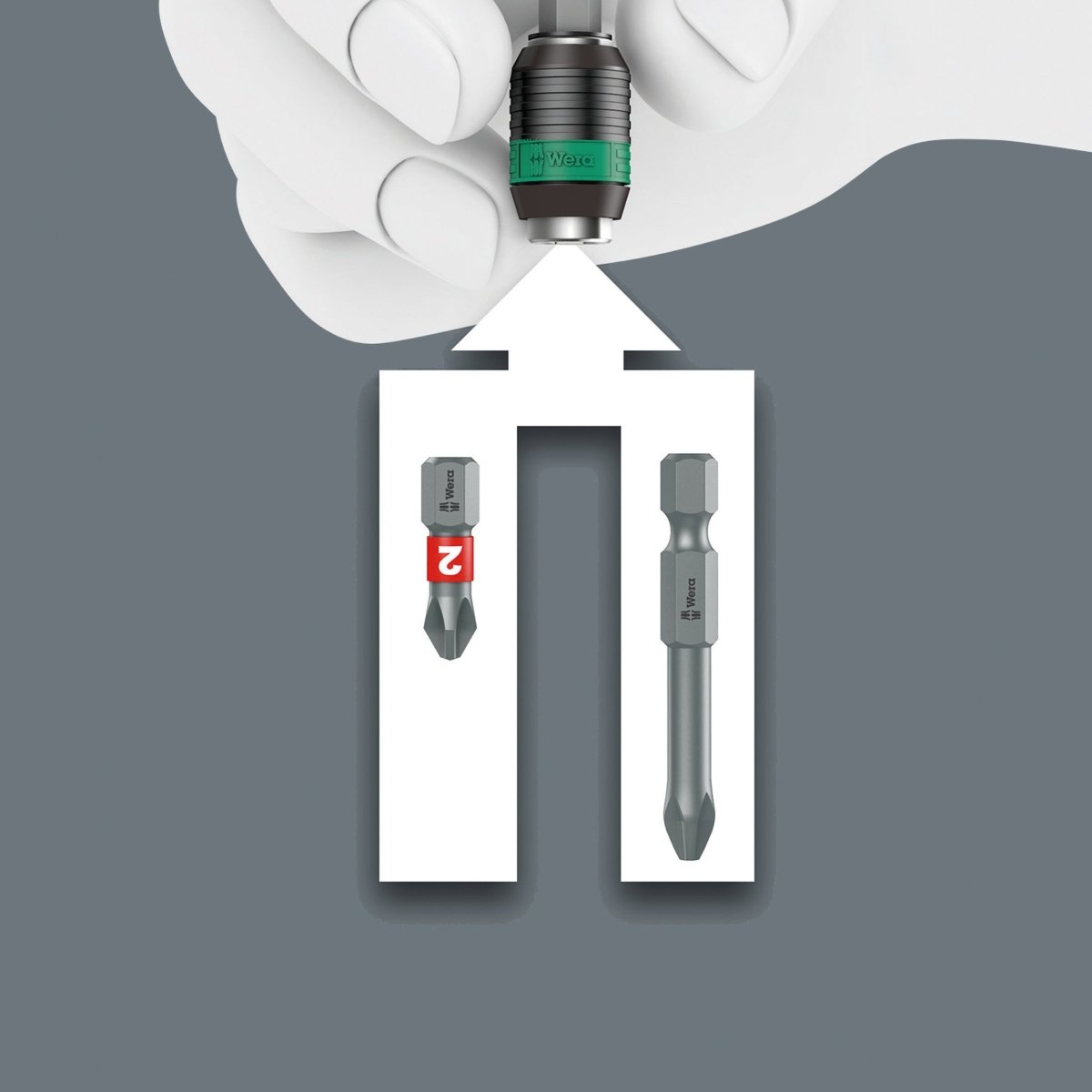 Wera Kraftform Kompakt 400 RA SHK Set 1 HVAC Ratcheting T-Handle Set Metric 05136072001