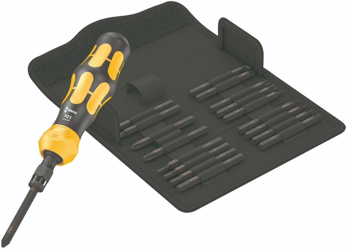 Wera Kraftform Kompakt 900 Set 1 Screwdriver Set 19 Pieces Metric 05018110001