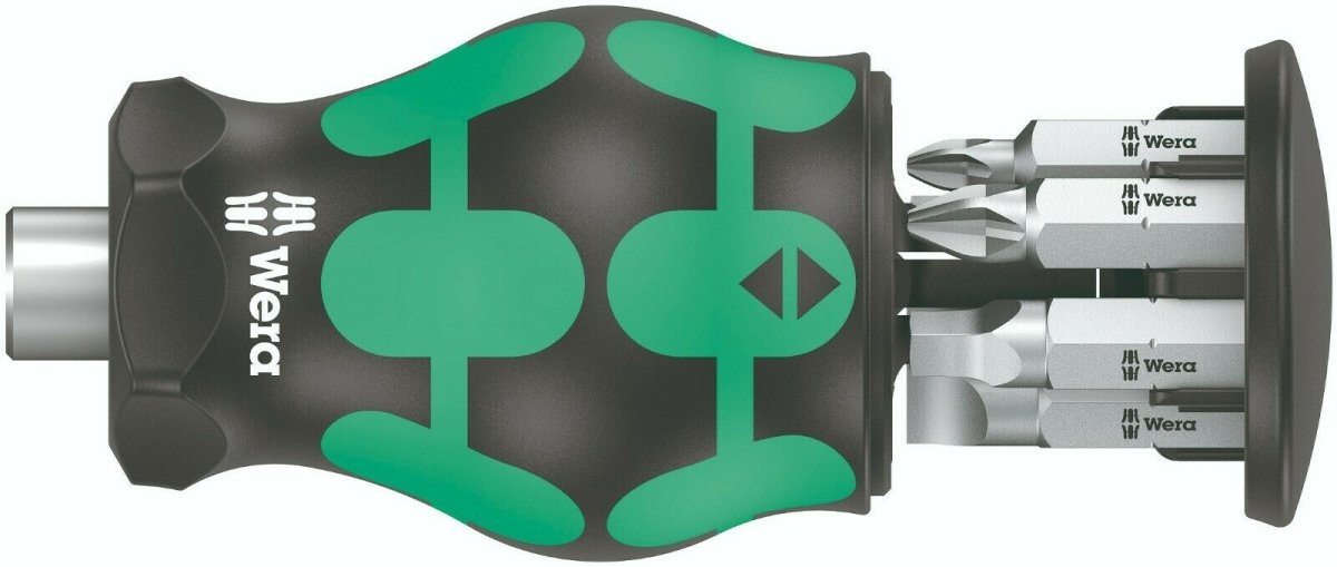 Wera Kraftform Kompakt Stubby Magazine 5 Screwdriver Set 05008878001