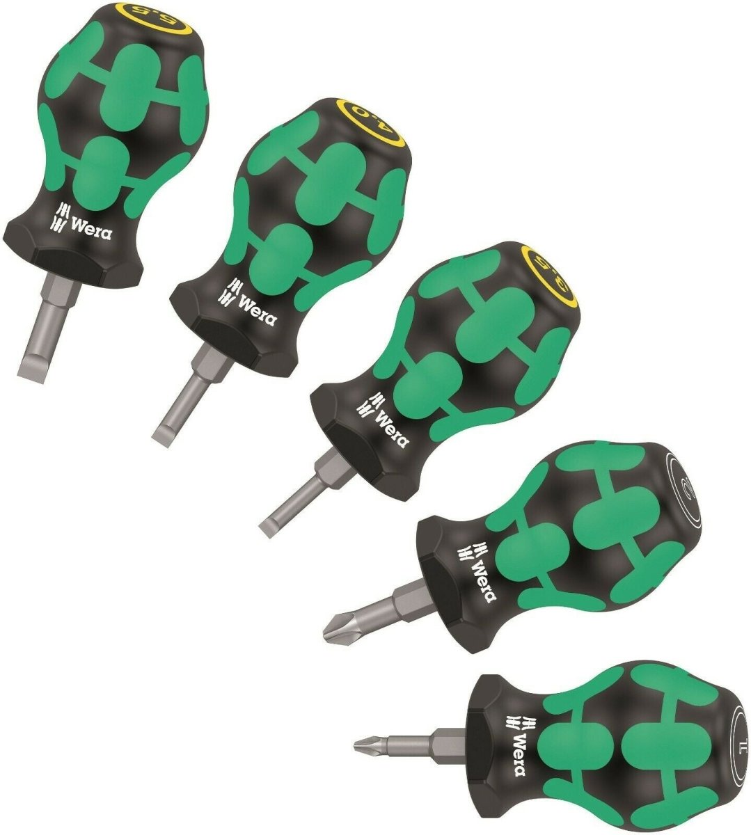 Wera Stubby Set 2 Screwdriver Set 5 Piece 05008871001